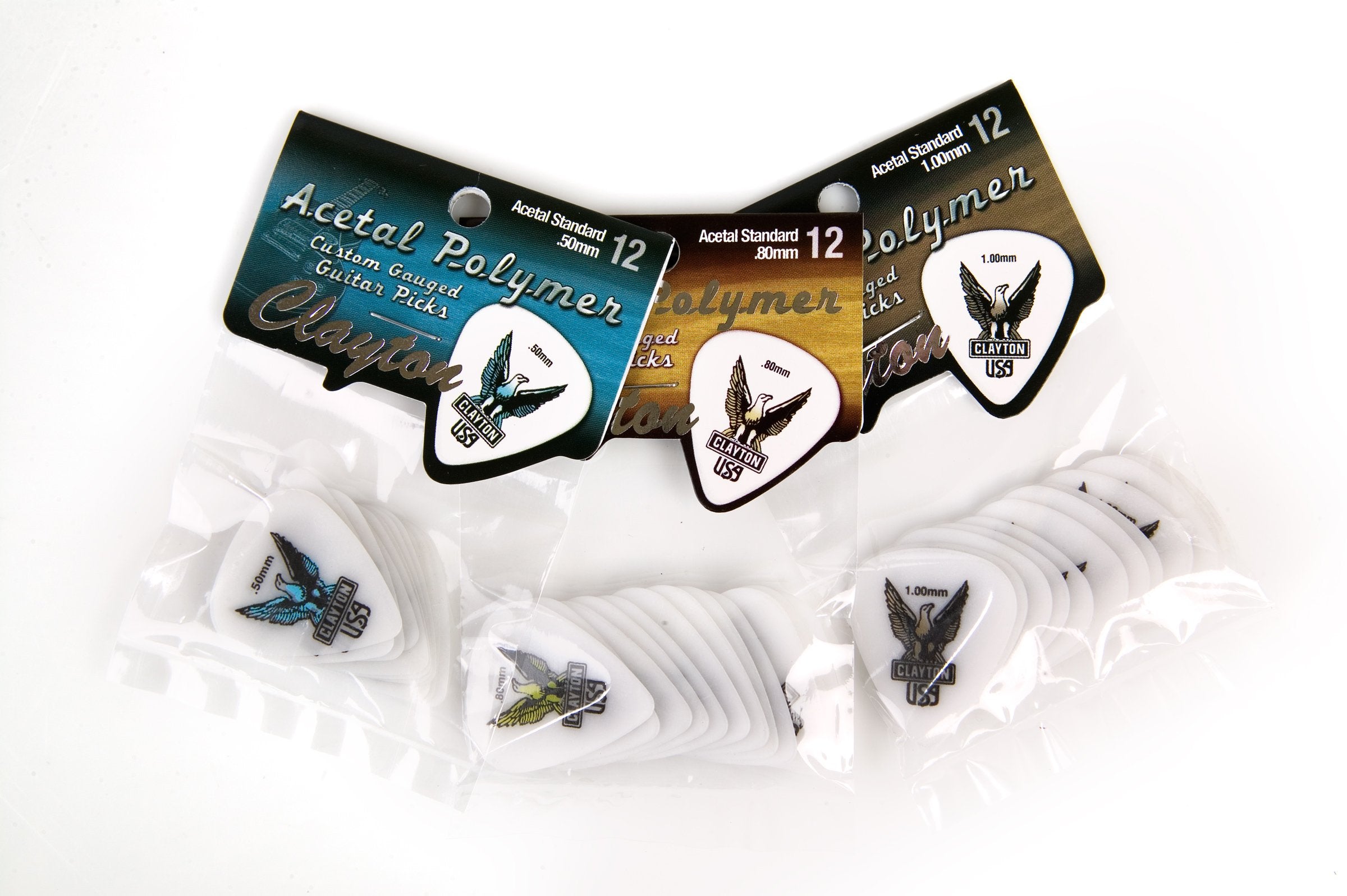 Clayton Picks Acetal S63/12 Guitar Picks